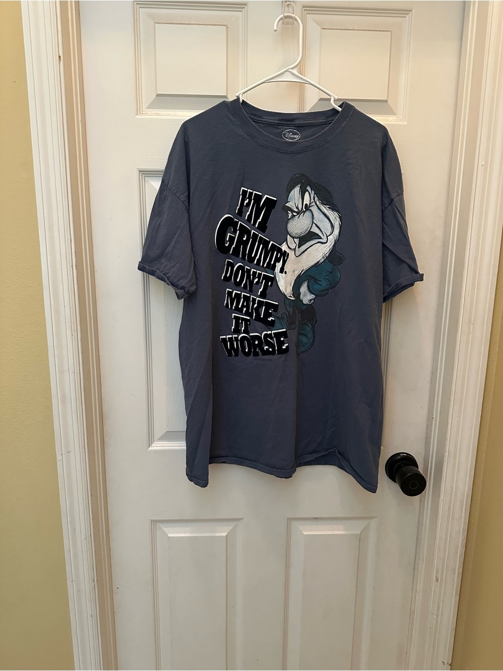 Disney I'm Grumpy' Graphic Tee - Men's Casual Shirt